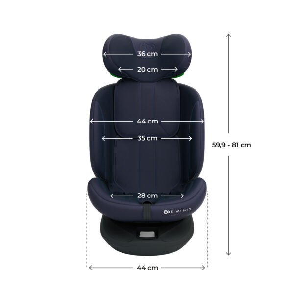 Siège auto I-GROW 2 PLUS - Marine