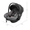 e421435d-0b6c-4686-a393-b381cdce2832 Siège auto I-LITE avec base ENDURA SAFE FX - Gris