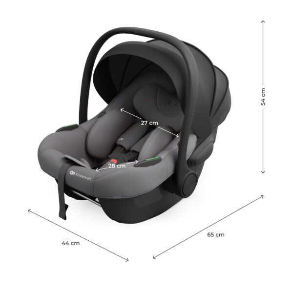 e421435d-0b6c-4686-a393-b381cdce2832 Siège auto I-LITE avec base ENDURA SAFE FX - Gris
