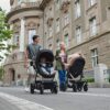 Poussette Trio MOOV 2 AIR - Gris clair