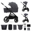 f Poussette polyvalente NEA 2 - Gris foncé
