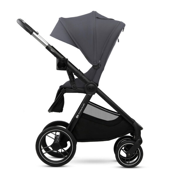 ffffff Poussette polyvalente NEA 2 - Gris foncé