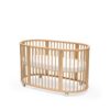 sleepi-bed_natural_closed_mattress_shwht_5046 Lit bébé évolutif Sleepi Natural - STOKKE