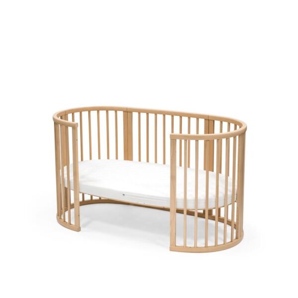 sleepi-bed_natural_open_mattress_5077 Lit bébé évolutif Sleepi Natural - STOKKE