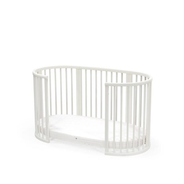 sleepi-bed_white_open-low_mattress_5077 (1) Lit bébé évolutif Sleepi White - STOKKE