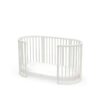 sleepi-bed_white_open-low_mattress_5077 Lit bébé évolutif Sleepi White - STOKKE