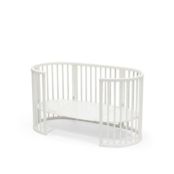 sleepi-bed_white_open_5077 Lit bébé évolutif Sleepi White - STOKKE