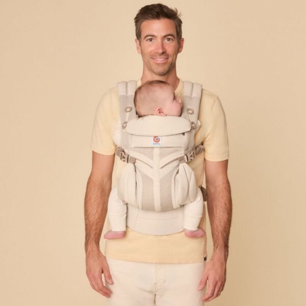 333333 Porte bébé Omni Classic Mesh Natural Beige
