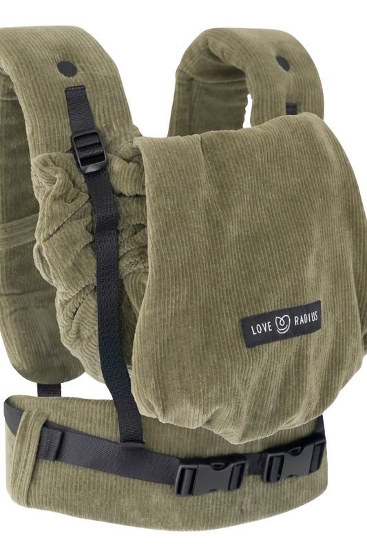 Porte-bebe Physiocarrier 2 0-36m Velvet Green - LOVE RADIUS