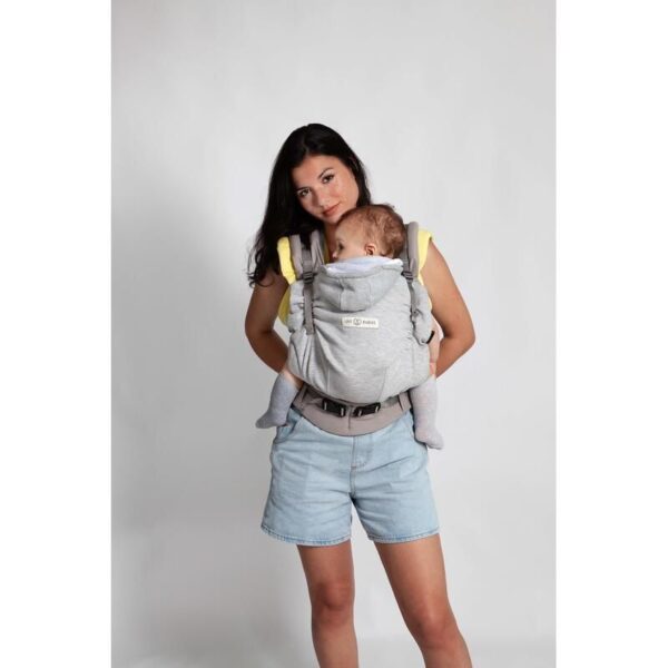 Porte Bebe Hoodiecarrier 2 0-36m Gris Athletique - LOVE RADIUS
