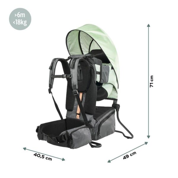 9-3661276184442_9 Porte Bébé de Randonnée Moov & Hike Sauge