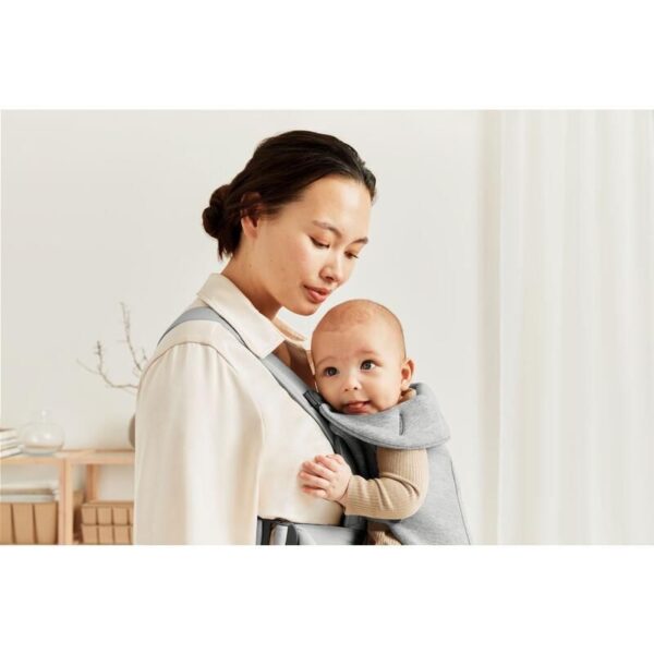 Porte-bebe Mini Jersey Gris Clair - BABYBJÖRN