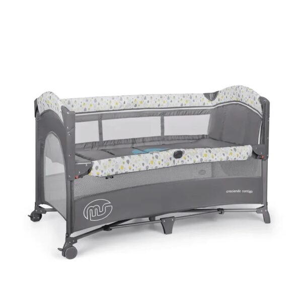 Lit Bébé Cododo Gris « Mat »