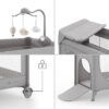 Kinderkraft Leody Up - Lit parapluie avec accessoires
